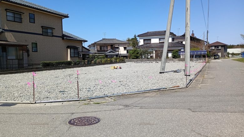 売地　胎内市