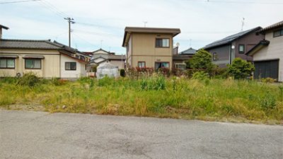 売地　胎内市