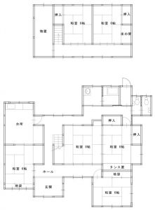 売家間取り